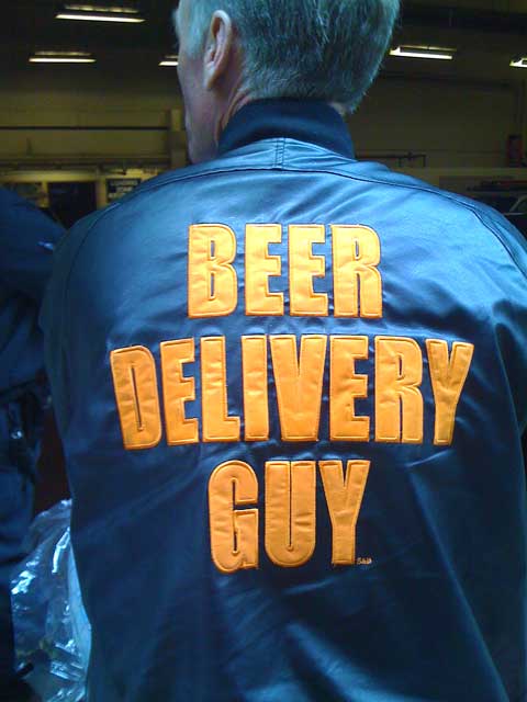 beer delivery shirt